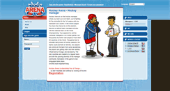 Desktop Screenshot of beta.hockeyarena.net
